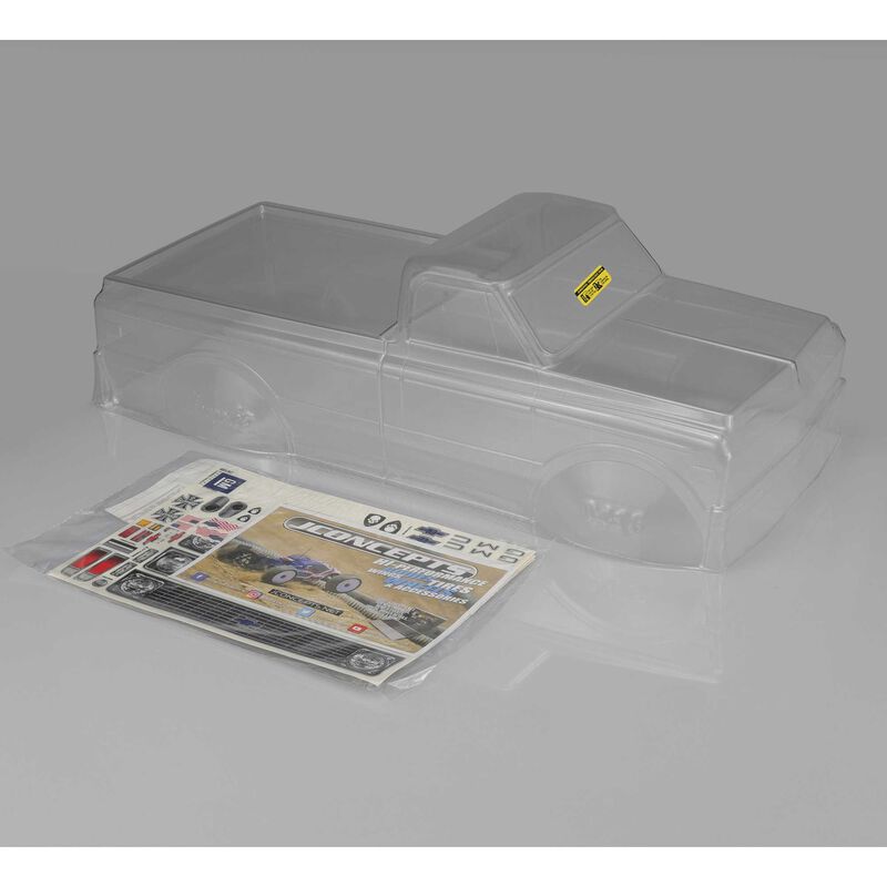 Clear Body, 1970 Chevy C10, 12.3" Wheelbase