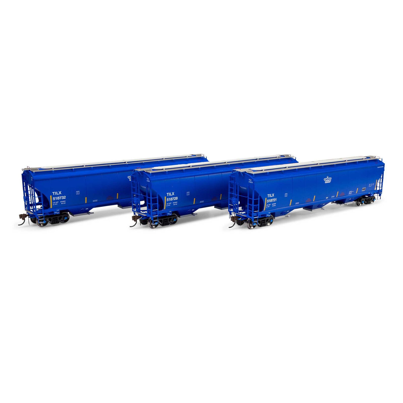 HO GEN Trinity 5161 Covered Hopper, TILX #518721/518728/518732 (3)