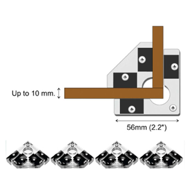 G Scale Snap & Glue Clamps