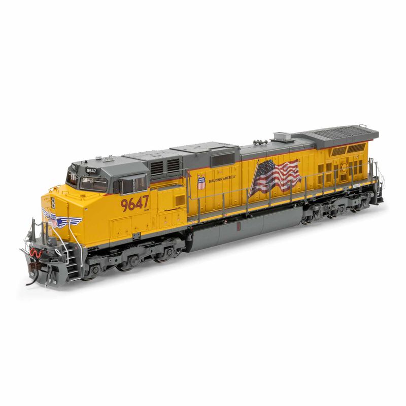 HO GE Dash 9-44CW Locomotive with DCC & Sound, UP #9647