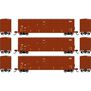 N ATH 50' FMC 5327 12' Plug Door Box Car, SNC #21126/21159/21188 (3)