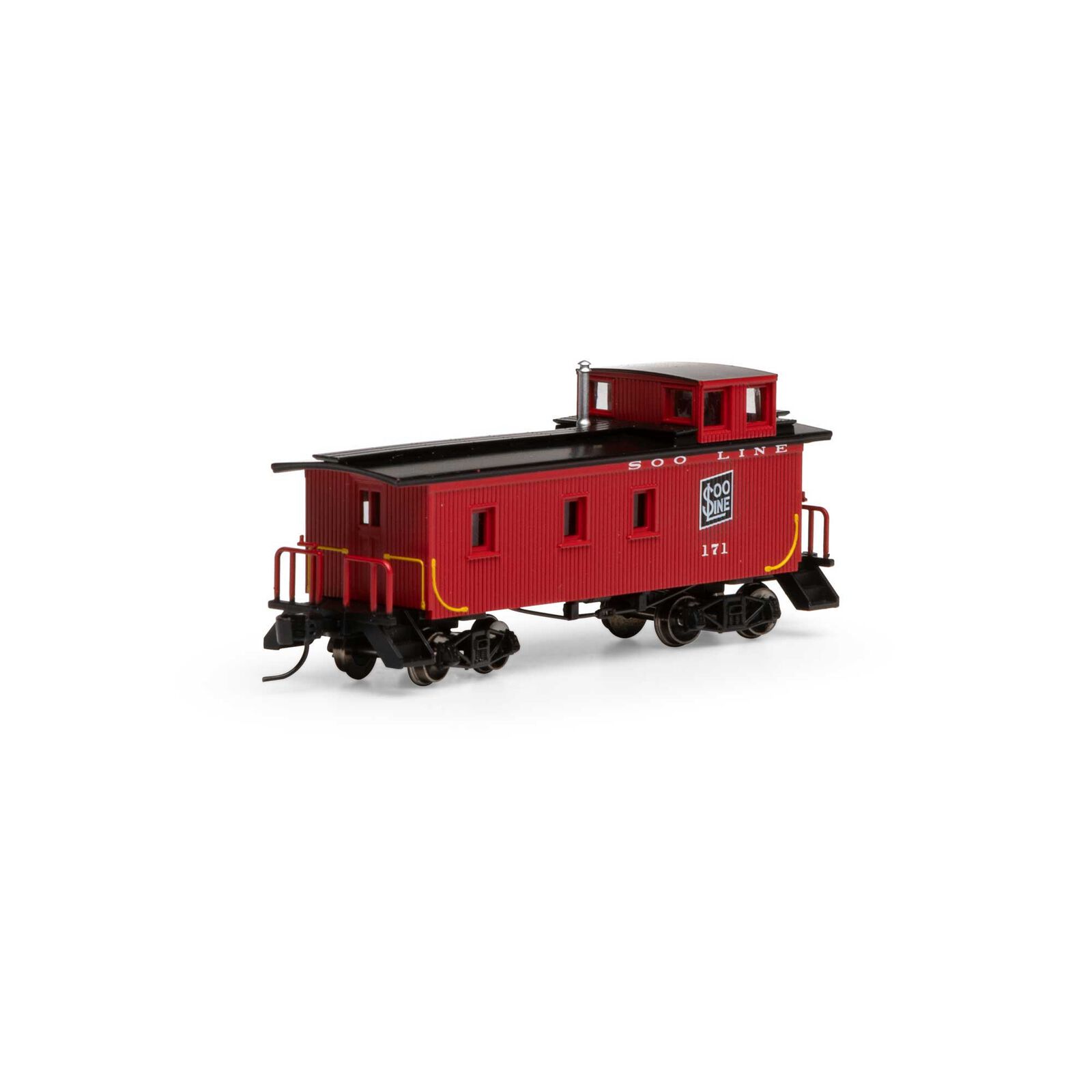 N 30' 3-Window Caboose, SOO #171