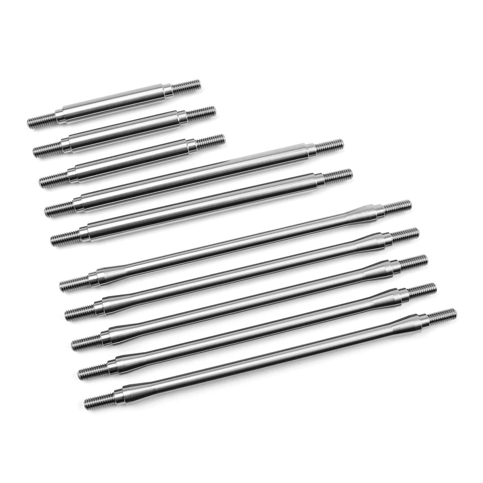Stainless Steel Link Kit (10) Stock Wheelbase: TRX-4