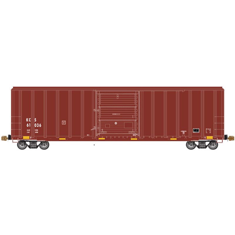 HO FMC 5347 Single Door Box KCS #61036