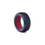 1/8 Enduro Super Soft Tires, Red Inserts (2): Buggy