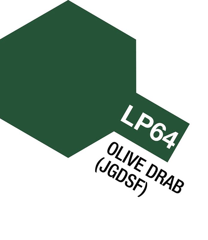Lacquer Paint, LP-64 Olive Drab (JGSDF), 10 mL