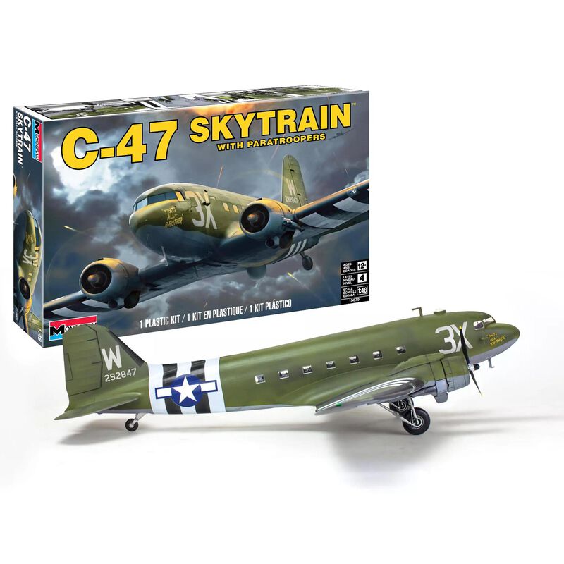 CARRERA REVELL OF AMERICAS INC 1/48 C-47 Skytrain Model Kit