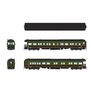 HO Scale CN Heavyweight 5-Car Passenger Set, Green/Black/Yellow Scheme