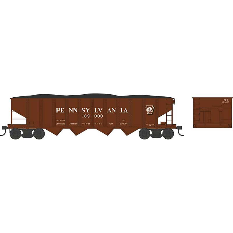 N Scale H21 Hopper PRR H21a Shadow Keystone 189250