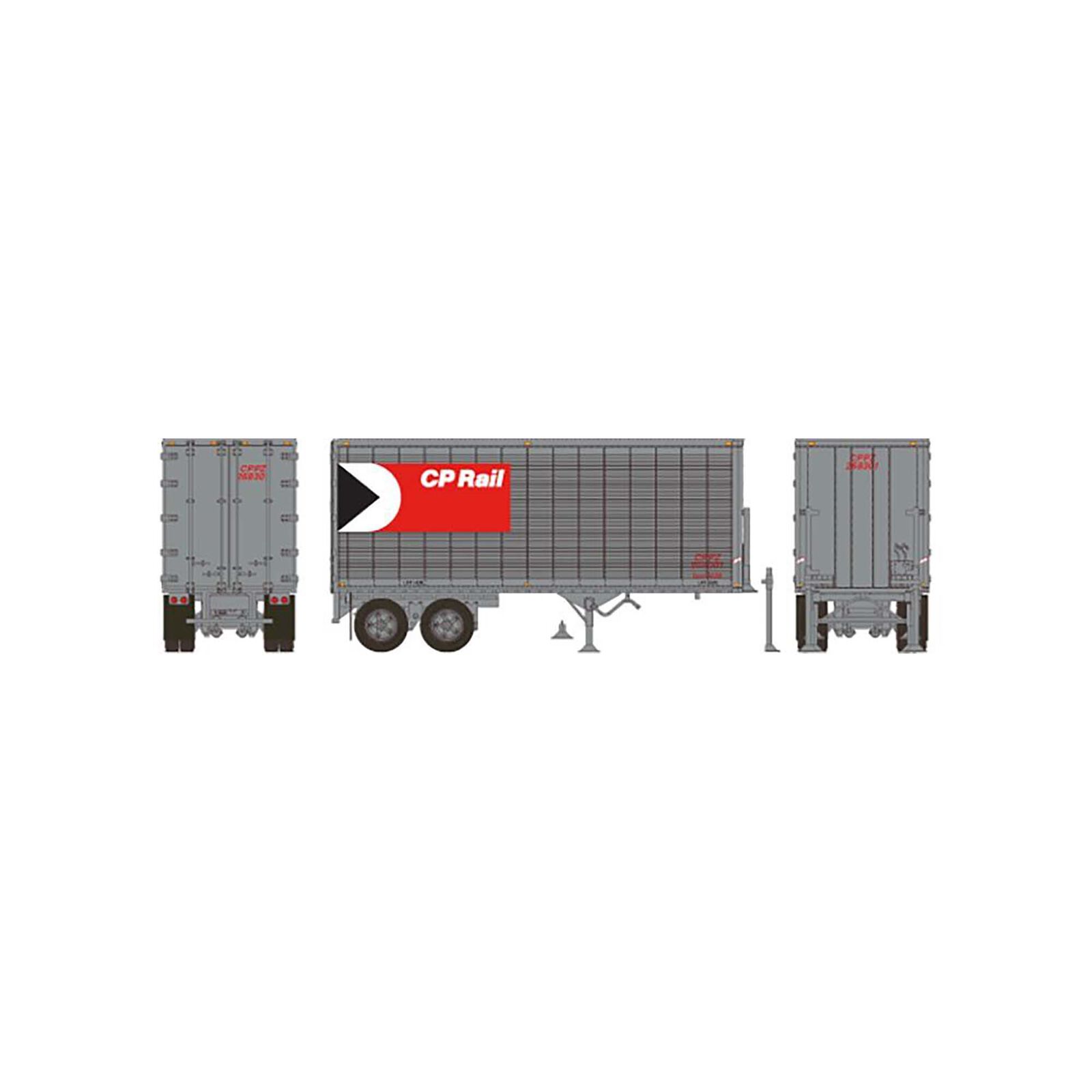 HO 26 Can-Car Trailer CPR #268301