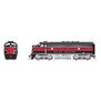 HO EMD F7A Locomotive, CRIP 115, Red & Black Aluminum Trucks with Paragon4