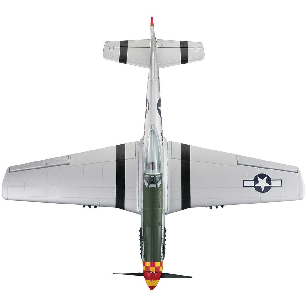 Tower Hobbies P-51 Mustang Silver EP Rx-R 40