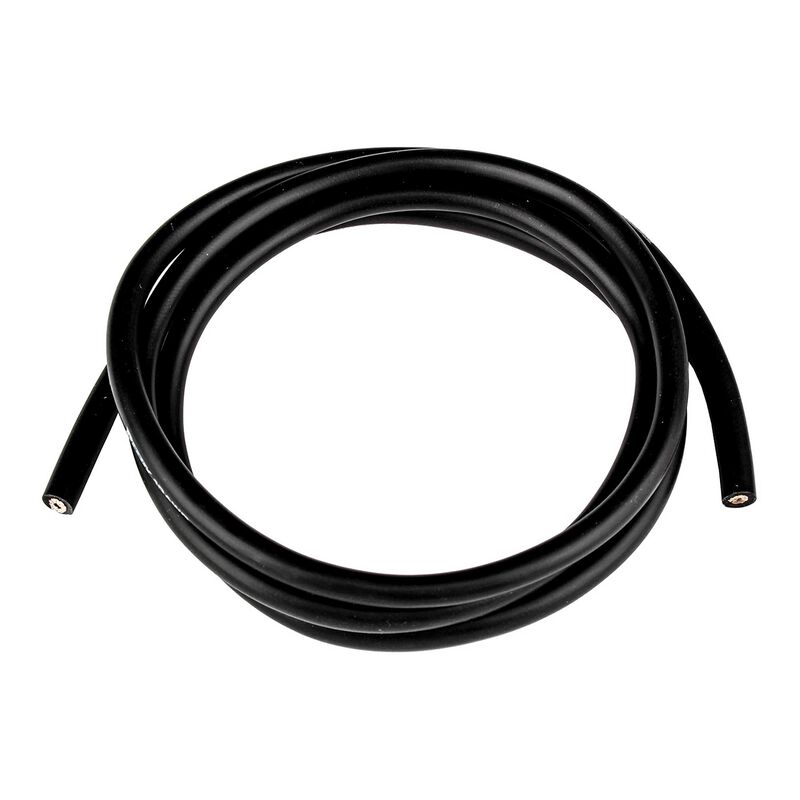 1m Silicone Wire, 10AWG Black