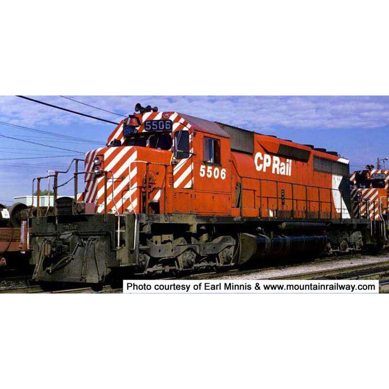 HO SD40 CPR 5" Stripes Large Multi Mark #5506