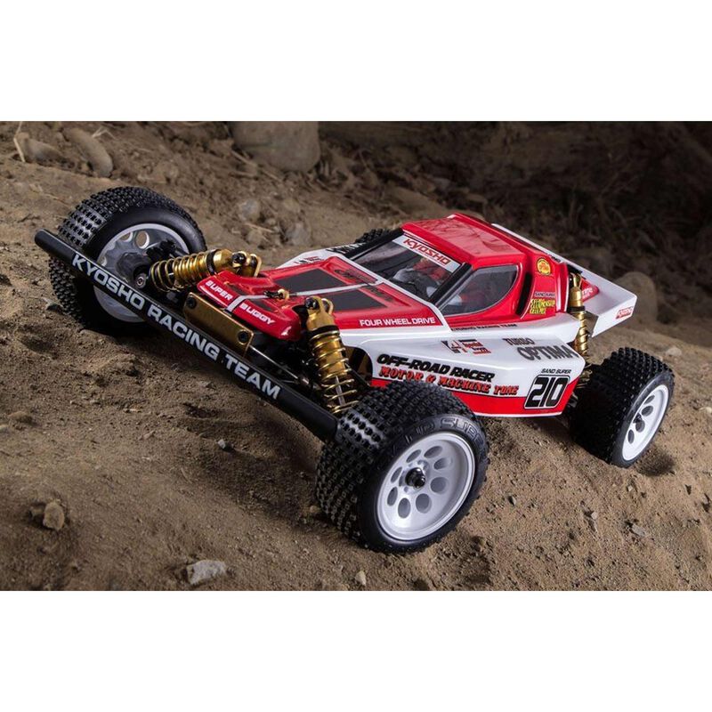 Kyosho 1/10 Turbo Optima Gold 4X4 Off-Road Buggy Kit Tower Hobbies