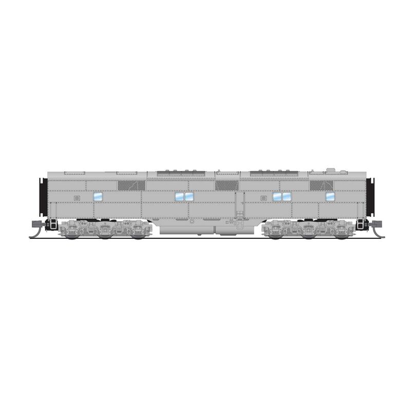 N EMD E7B Locomotive, Unpainted