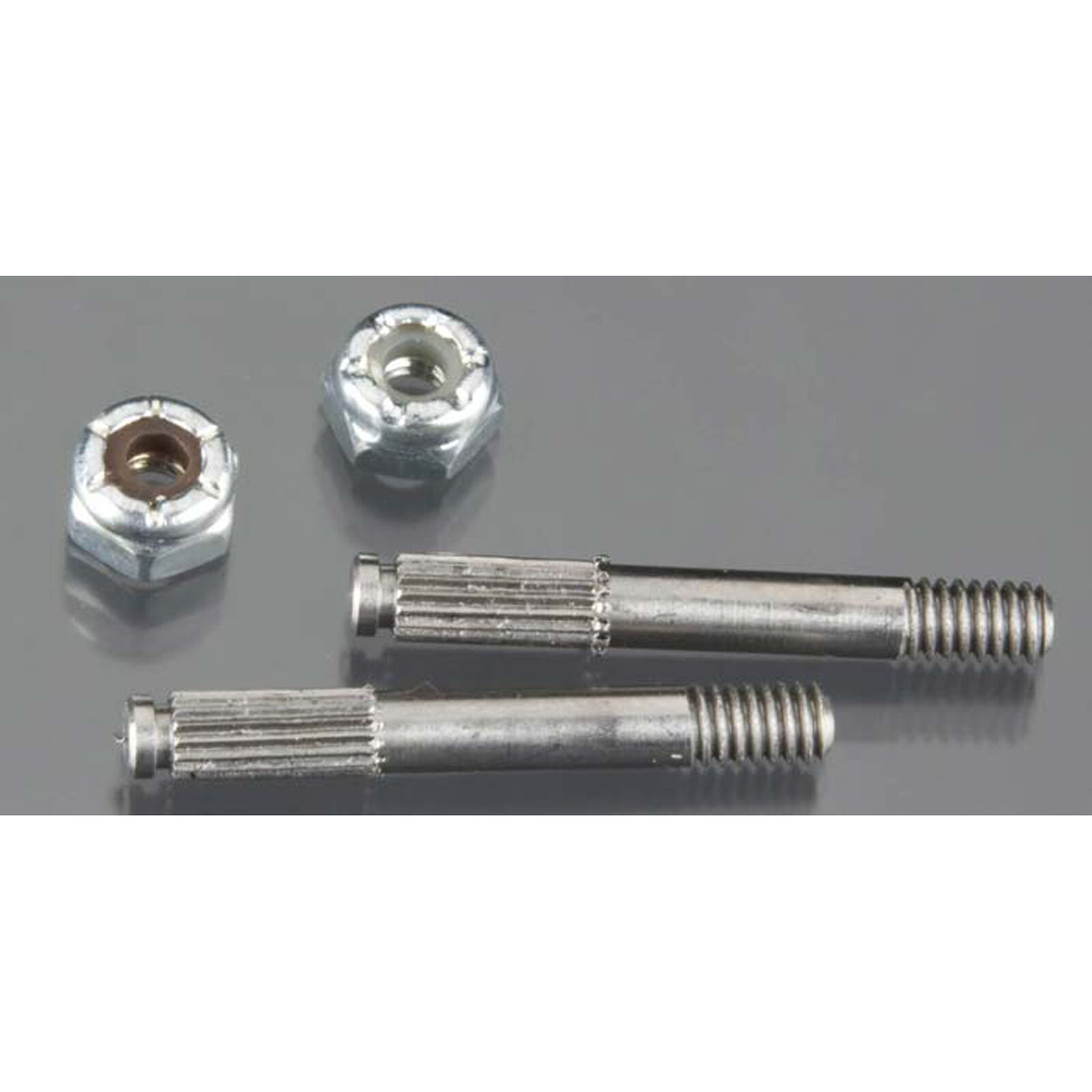 Threaded Stub Axles with Nuts (2)