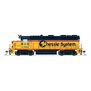HO EMD GP35, CSX 4386, Chessie System w/ CSX Patch, No-Sound / DCC-Ready