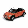 1/43 Scale Mini Cooper Convertible, Orange