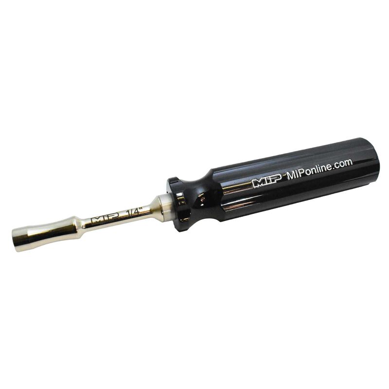 MIP 1/4-in Black Handle Nut Driver Wrench