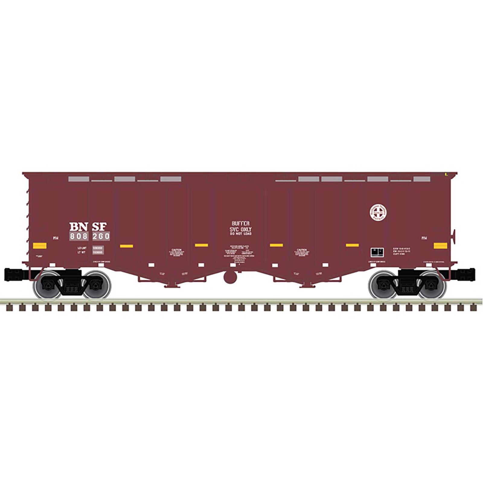 O Premier 50' Airslide Hopper BNSF 808044, 808260