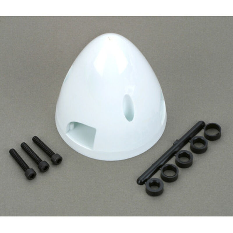 3 Blade Spinner, 2", White