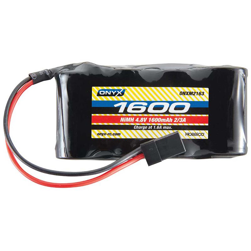 4.8V 1600mAh 2/3A NiMH Flat Receiver Battery: Universal Receiver
