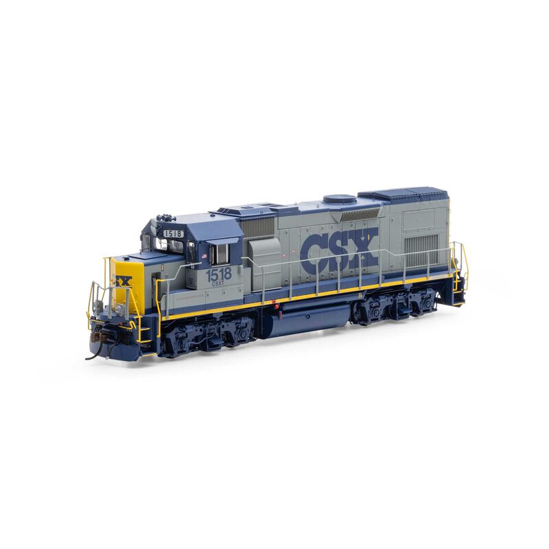 HO GP15T Locomotive with DCC & Sound, CSX #1518