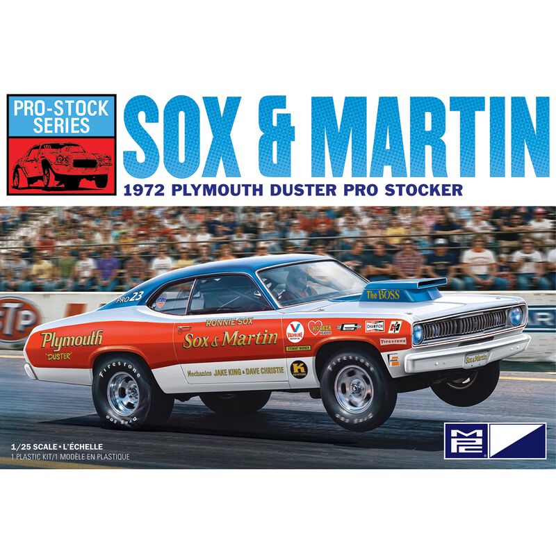 MPC 1972 Plymouth Duster Pro-Stock Sox & Martin
New Parts