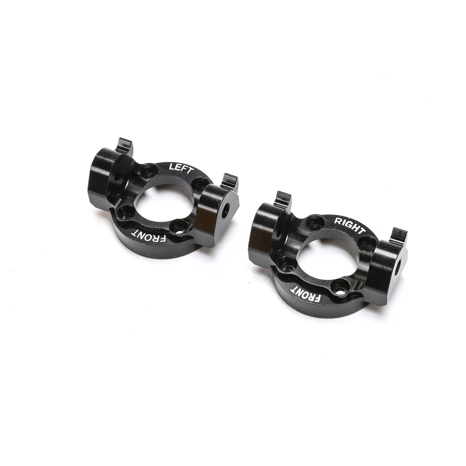 Aluminum Spindle Carrier Set, 5 Degree (L/R): TLR Tuned LMT