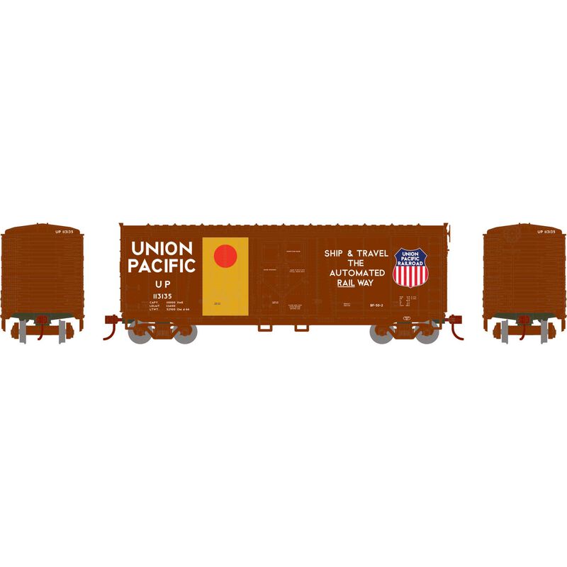 HO 40' Grain Loading Box Car, UP #113135