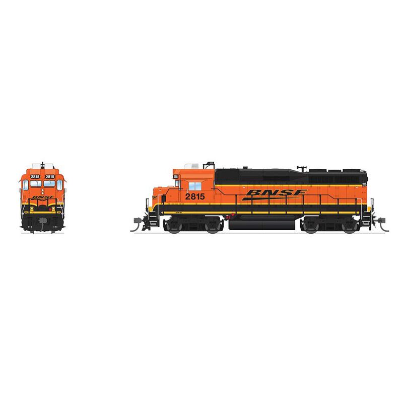 HO EMD GP30 Locomotive, H3 Swoosh, Paragon4, BNSF 2815