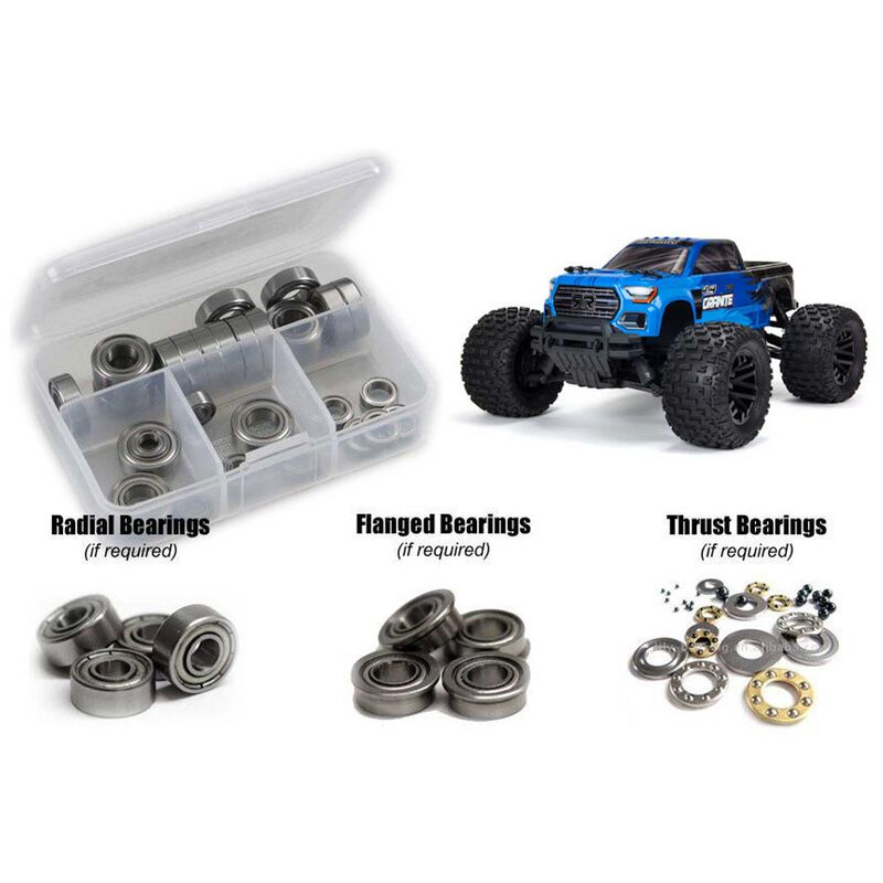 Metal Shielded Bearing Kit, 1/10 ARRMA Granite Mega