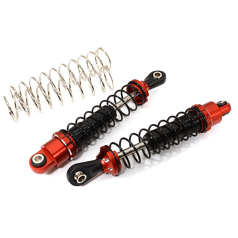 1/10 80mm Shock Set, Red: Rock Crawler (2)