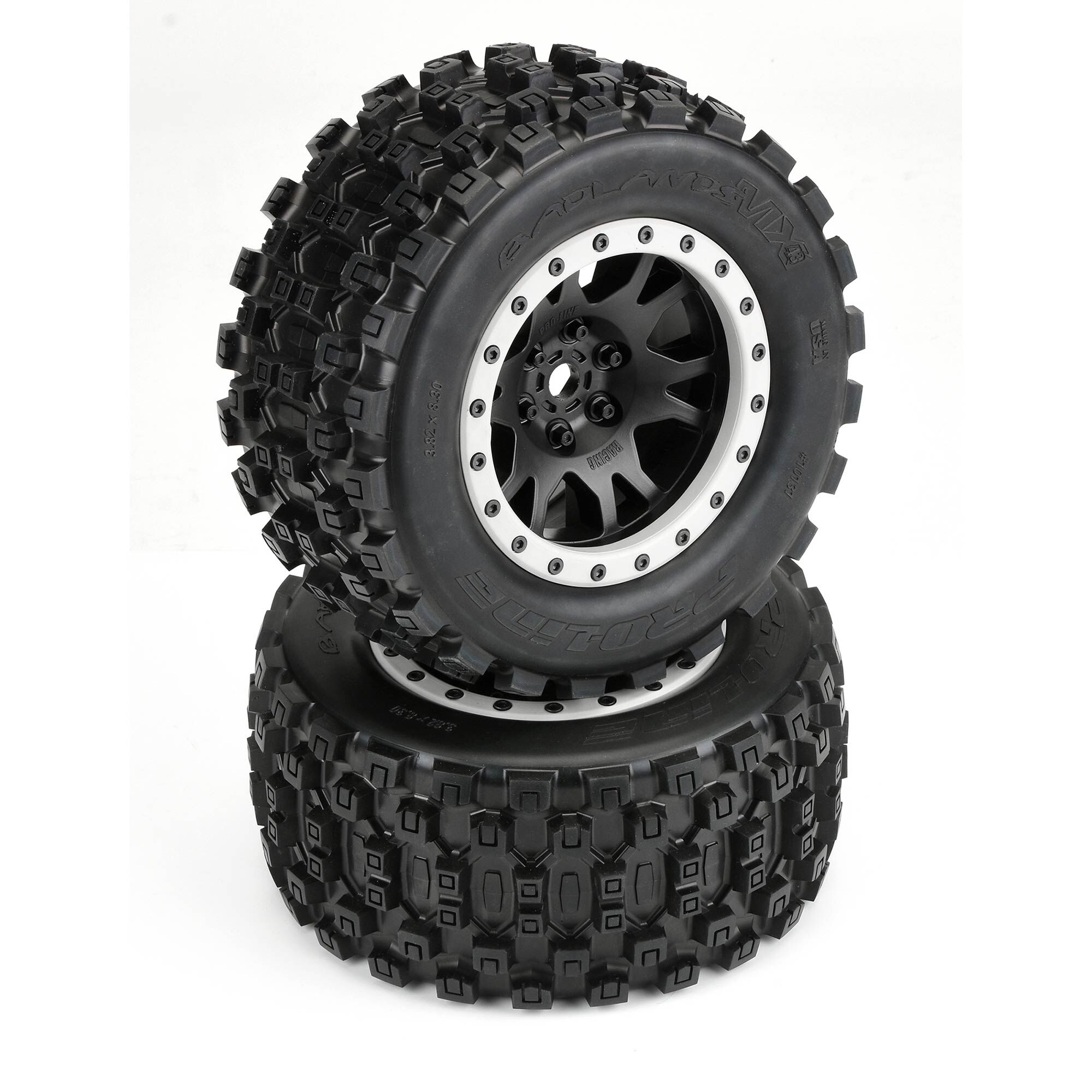 Pro-Line Racing 1/5 Badlands MX43 Pro-Loc F/R X-MAXX MTD 24mm Blk