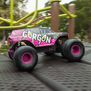 1/10 GORGON 2WD RTR Brushed Monster Truck (Battery & Charger Included), Purple