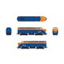 HO RF-16 Sharknose Locomotive A/B CNJ 78 / #S Blue & Orange with Paragon4
