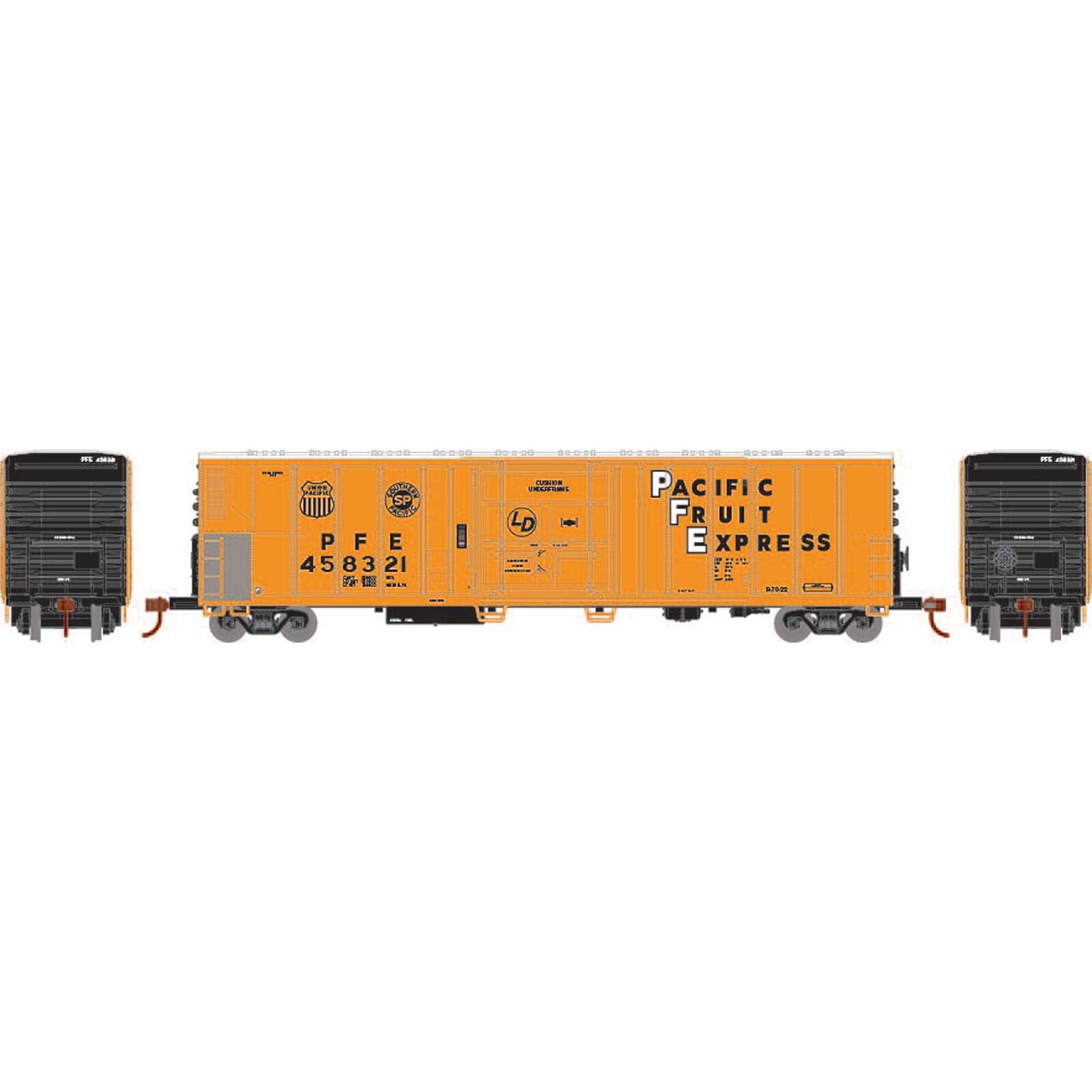 HO RTR 57' PCF Mechanical Reefer, PFE #458321