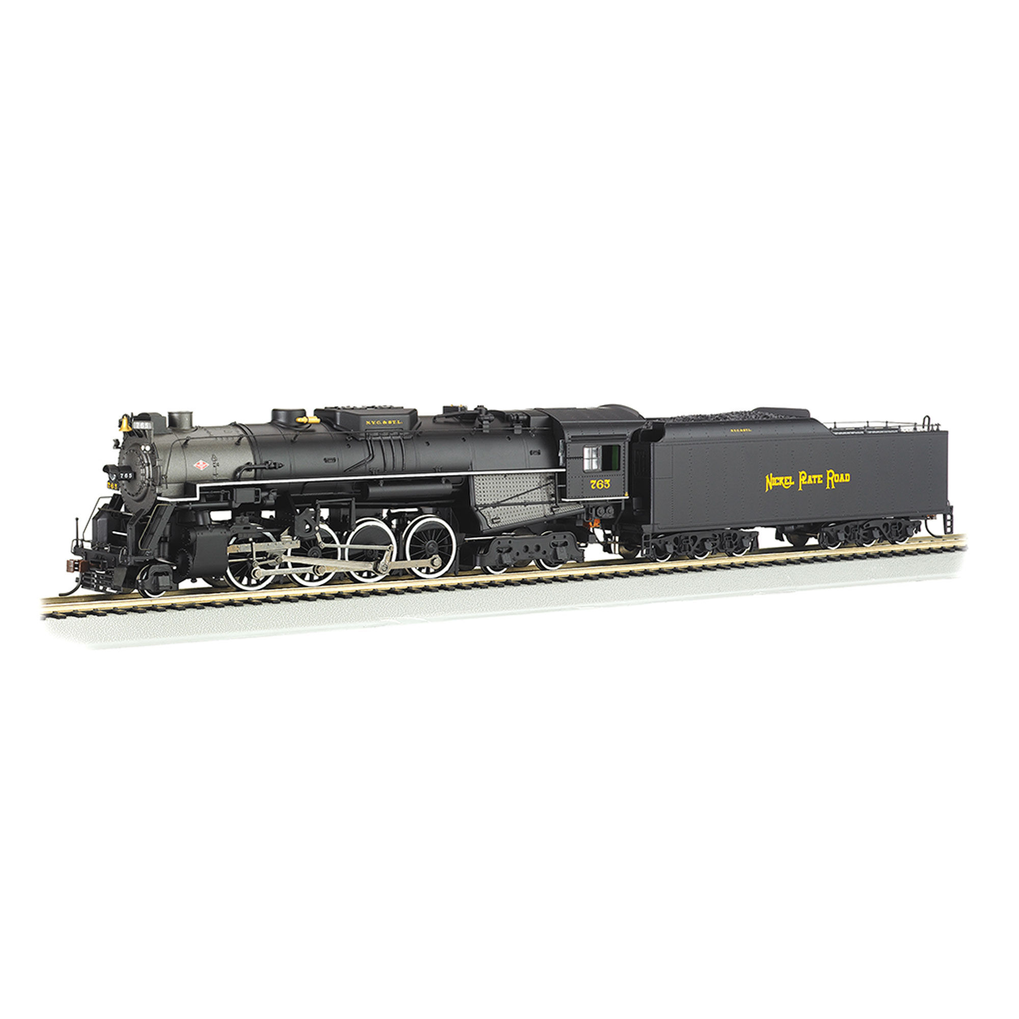 Bachmann Industries HO 2-8-4 w DCC & Sound Value NKP Railfan #765