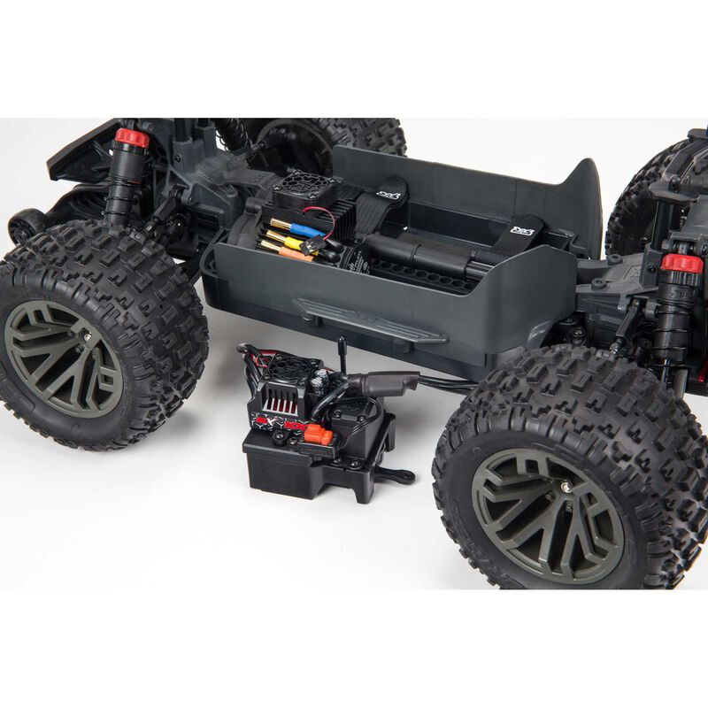 ARRMA 1/10 BIG ROCK AR102711 Edelstahl Chassis Rüstung, Chassis Kollision Schutz / Fernbedienung