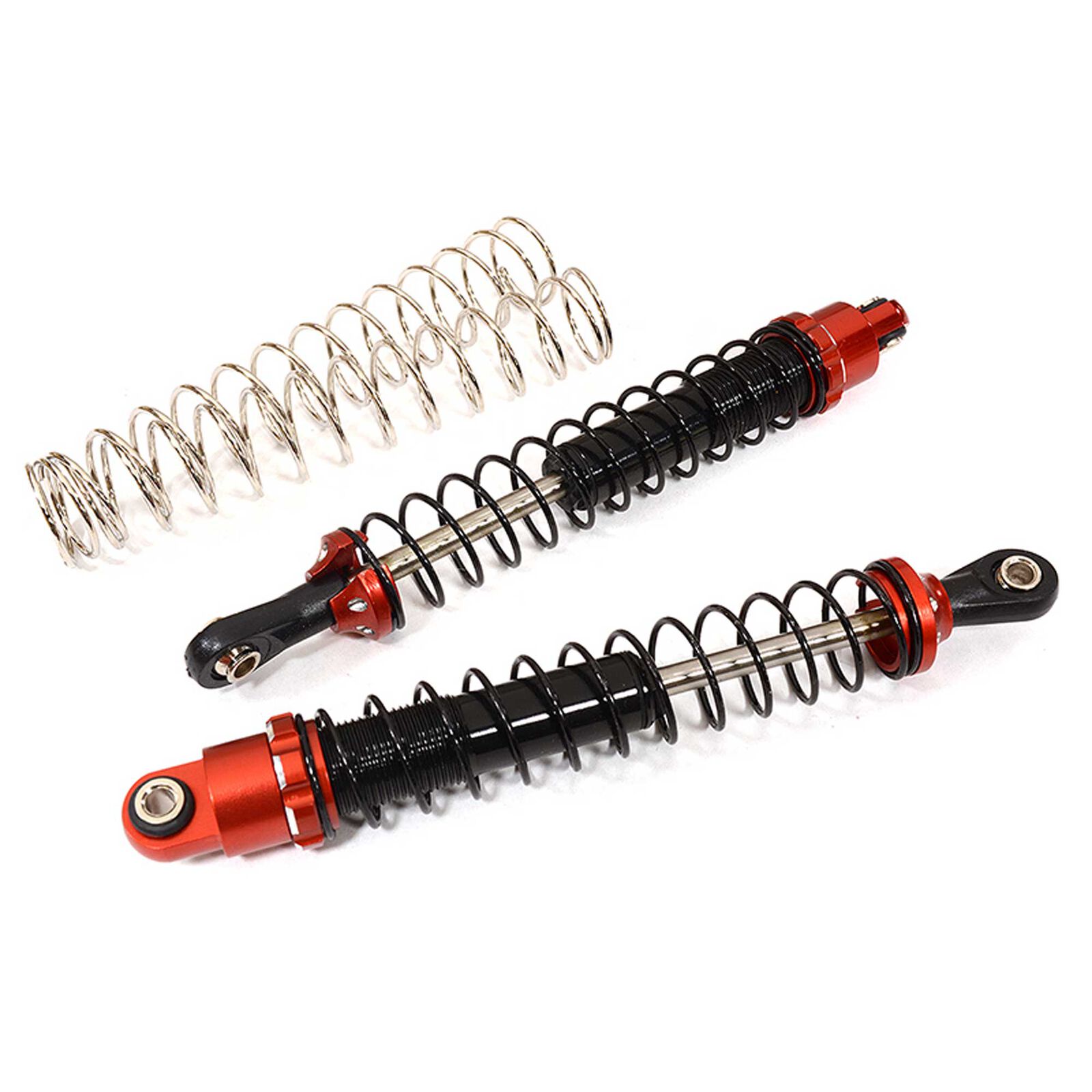 1/10 100mm Shock Set, Red: Rock Crawler (2)