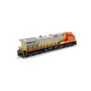 HO GE Dash 9-44CW Locomotive with DCC & Sound, QNSL #407