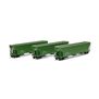 HO FMC 4700 Covered Hopper, BN #451664 / 451733 / 451746 (3)