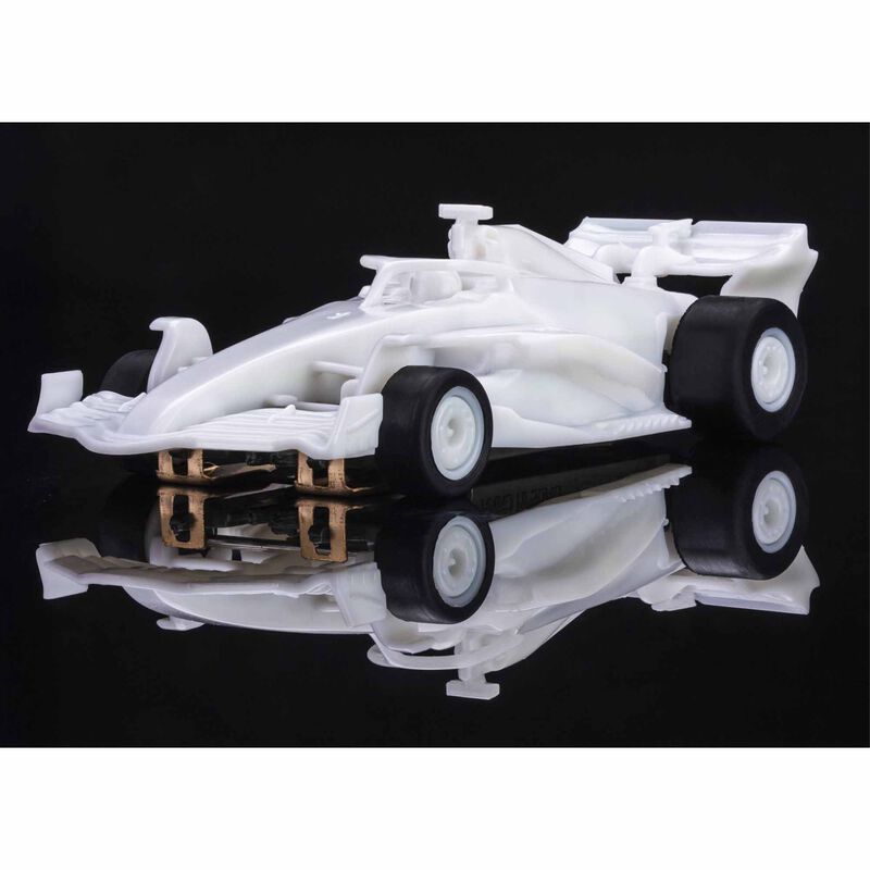 HO Paintable Formula One Mega G+ Slot Car