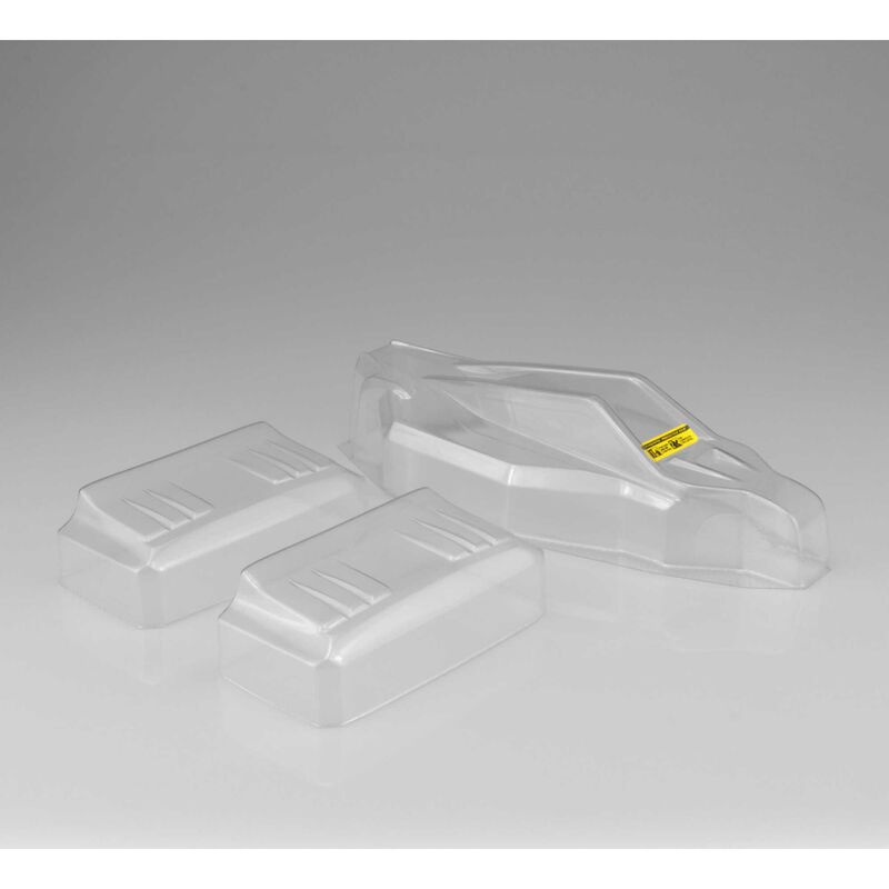 1/10 P2K Clear Body with Aero Wing: B6.1