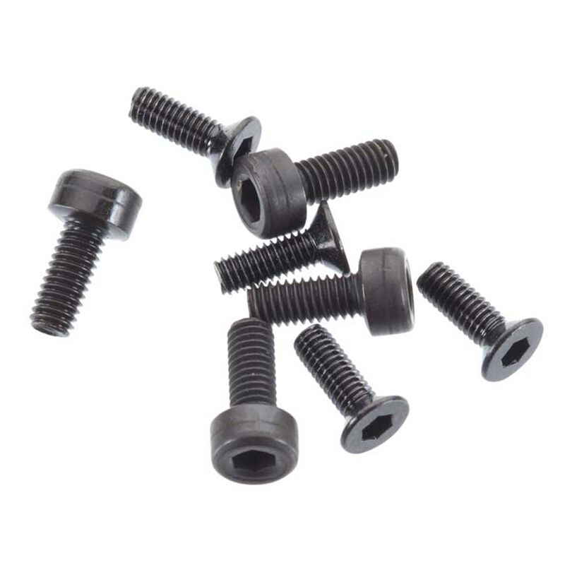 Pull Start Flat Head Screws M2.6x8mm (8)