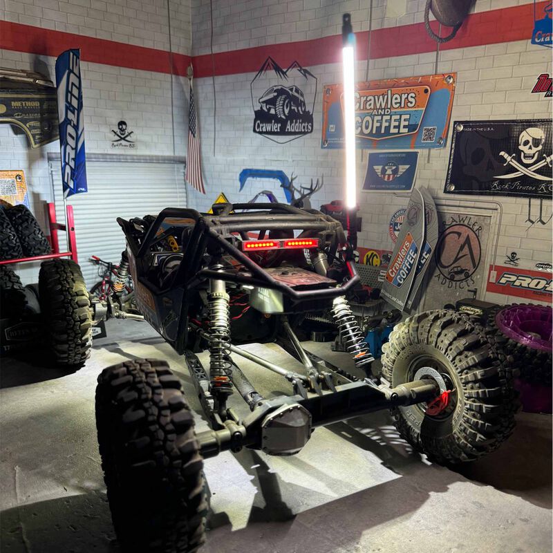 120mm TrickWhip, 5V Bundle, White