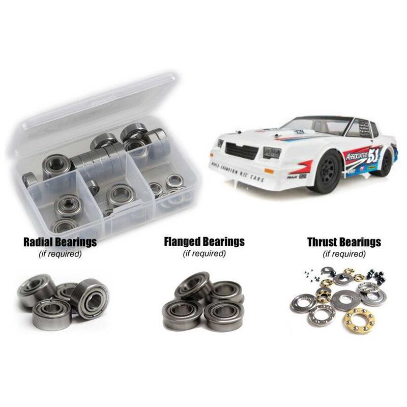 Metal Shielded Bearing Kit, 1/10 Team Associated SR10