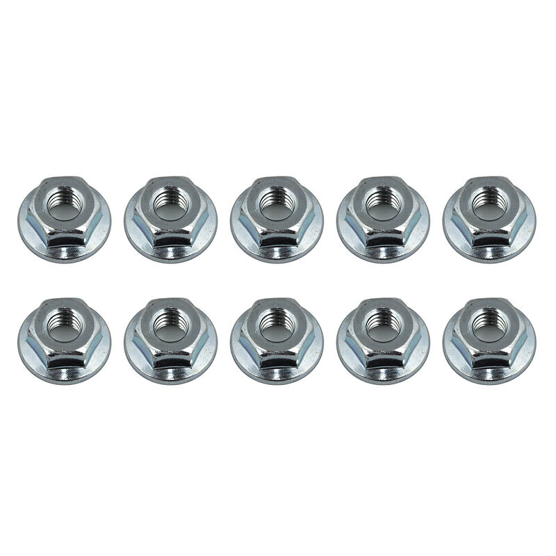 Nuts, M4, Serrated, Wheel Nuts