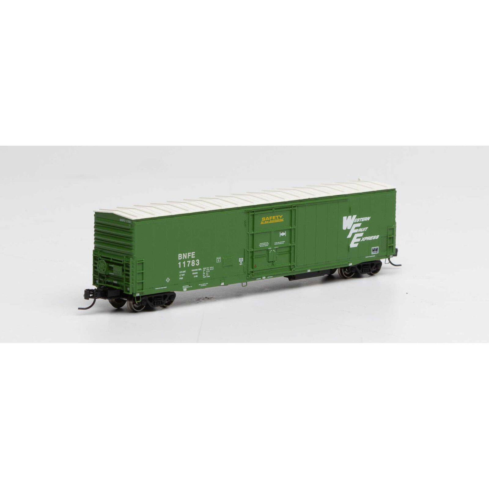 N 57' Mechanical Reefer with Sound, BNFE/Green #11783